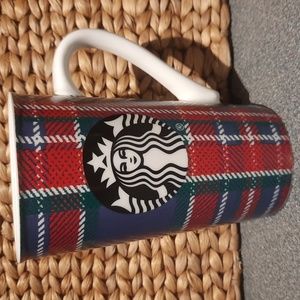 2017 Starbucks Tartan Plaid Tall 18 oz. Coffee Mug